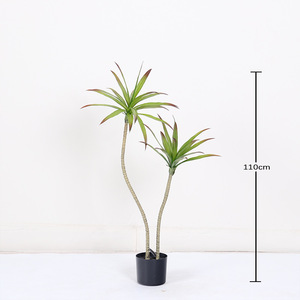 Plante en <span class=keywords><strong>pot</strong></span> en plastique <span class=keywords><strong>pour</strong></span> l'intérieur et l'extérieur, <span class=keywords><strong>pour</strong></span> la décoration de la maison, du bureau, du jardin, plantes artificielles, faux arbre, verdure artificielle - Product Image 2