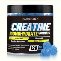 Créatine monohydrate en gommes, complément énergétique sans sucre, marque privée OEM, croissance musculaire naturelle, 5g, stimulant énergétique