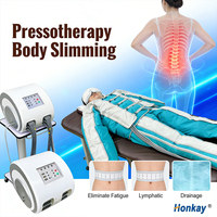 Appareil professionnel de massage corporel complet à 24 chambres d'air pour la réduction de la cellulite et le drainage lymphatique