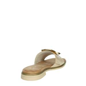 Ciabatta da Donna Marco Tozzi Beige 2-27102-44 Sandalo Piatto - Product Image 3