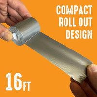 Kit compact taille Mini ruban adhésif pour l'extérieur équipement de préparation aux situations d'urgence réparation kits de survie premiers soins taille de poche petit rouleau