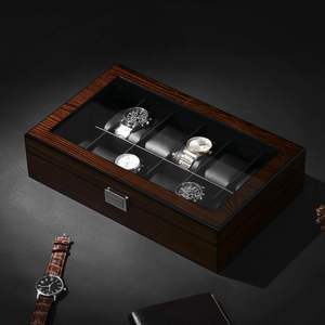 <span class=keywords><strong>Caja</strong></span> <span class=keywords><strong>de</strong></span> Madera para Relojes <span class=keywords><strong>Hublot</strong></span>, con 12 Ranuras, <span class=keywords><strong>Caja</strong></span> Premium para Relojes Casio, Pedido al por Mayor en Línea - Product Image 6