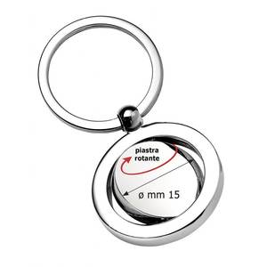 Porte-clés de football personnalisé avec logo, porte-clés en métal pour entreprise - Product Image 3