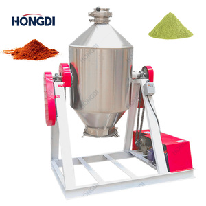 Agitateur mélangeur haute efficacité 100 kg avec moteur et boîte de vitesses en acier inoxydable SUS304, puissance 3 kW pour le mélange de produits chimiques et de granulés - Product Image 1
