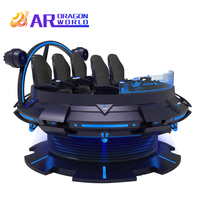 Nouveau simulateur de vaisseau spatial interstellaire 9D VR 180 Rotation jeux de réalité virtuelle Style 3D parc d'attractions divertissement AR matériel