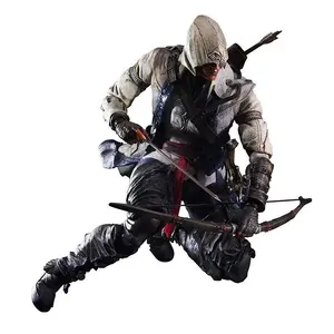 PA modified ASSASSIN'S CREED3 Connor action figure model Anime manual quiet can move doll model manual