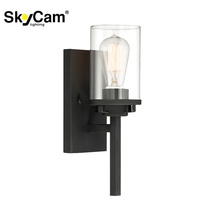 SkyCam – applique murale moderne Simple, chambre à coucher, salon, couloir, escaliers, hôtel, décoration intérieure, verre