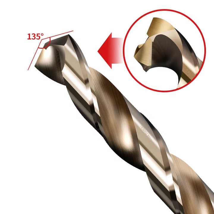 23/64 X 12 Inch HSS Extra Long Drill Bit - High Speed Steel, Straight Shank, DWDDL12X23/64