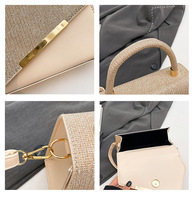 Vente Chaude Sacs à Main Carrés en PU All-Match Tendance Bandoulière Messager pour Femmes Grande Capacité