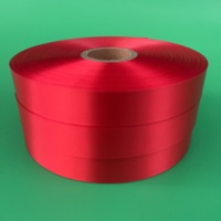 Ruban de décoration à double face de 16 mm, 100 couleurs, bord coupé