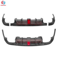 Pièces automobiles Honghang pare-chocs RR pour jeep grand cherokee srt kit de carrosserie diffuser2014-21 arrière Auto