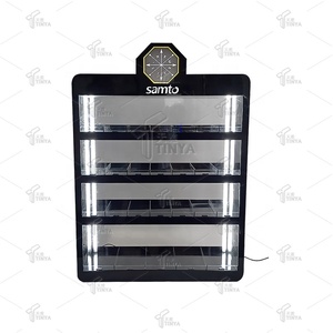 Khói cửa hàng hiển thị đứng Nguồn cung cấp hút phụ kiện bút Thuốc lá nhẹ hơn màn hình hiển thị Puffs Pods ARC nhẹ hơn hiển thị giá - Product Image 3