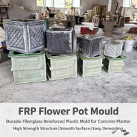 Jardinières en ciment pour décoration de jardin moules pour pots de fleurs en béton jardinières d'intérieur