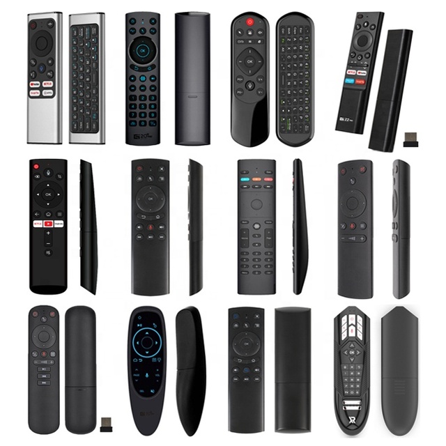 Multi-model 2.4G Wireless Air Mouse Remote, Voice Keyboard Gyroscope Fly Mouse for Smart Television TV Box