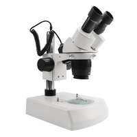 SHUNMA SZM-60 Binocular Stereo Microscope with Upper and Lower Light Sources Auto Focus Magnification 20-40X