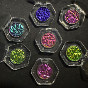 Customize OEM High Pigment Luxury <strong>Multichrome</strong> Eye Shadow Duochrome Pressed <strong>Multichrome</strong> Vegan Chameleon <strong>Eyeshadow</strong> - Product Image 5