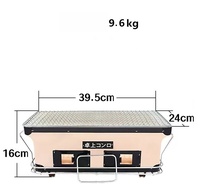 Fourneau en argile de style japonais pour dîner en plein air, camping, barbecue, utilisation dans les restaurants et les hôtels