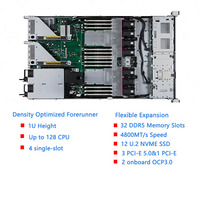 H3C unierver R4700 G5 G6 Harga sistem Server harga rak Server Ultra perusahaan baru grosir