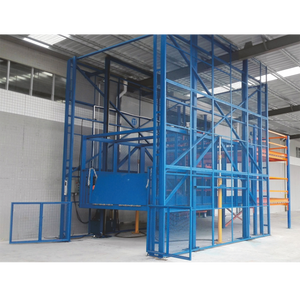 NIULI Hidrolik Vertikal Bahan Bangunan Cargo Lift <span class=keywords><strong>CE</strong></span> Disetujui Lift Barang Hidrolik Lift Gudang Kargo - Product Image 3