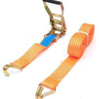 Tendeur de sangle d'arrimage à cliquet à double crochet en J pour le contrôle du fret pour un arrimage sûr du fret