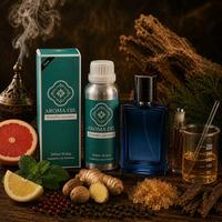 Huile de parfum en roll-on de 1 kg, qualité supérieure, longue durée, directement de l'usine, pour hommes, parfum boisé aromatique aux notes d'agrumes