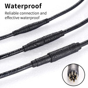 Giấc mơ bắt đầu 14 Scooter <span class=keywords><strong>Hub</strong></span> 9-pin nối mở rộng dây không thấm nước M12 mô hình Brass Ebike động cơ Cáp 9-pin Outlet Cáp - Product Image 6