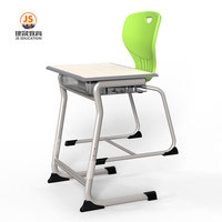 Bureau d'université hauteur réglable table d'étudiant chaise salle de classe meubles table d'étude