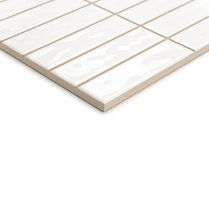 Piastrella Pretagliata Manhattan White 20x20 per Uso a Parete e Pavimento - Product Image 3