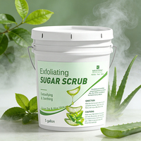 Exfoliante de Azúcar para el Cuidado de los Pies con Fragancia Duradera y Calmante de 5 Galones, Calidad de Salón, Empaque Personalizado para el Mercado Global