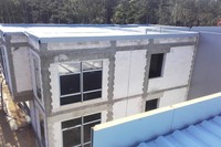 Casa de Jardín de Estructura de Acero Fácil de Instalar con Paneles Sándwich Aislantes