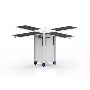 Générateur solaire mobile industriel ENERGYFIT S500-10 10 kW sur remorque avec 4 panneaux monocristallins de 230 W - Product Image 4