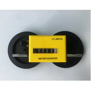 Length Meter Counter Factory Wholesale JM316 Digital Meter Counter Wire Fabric Length Wheel Textile Mechanical Meter Counter Fabric Yard Counter