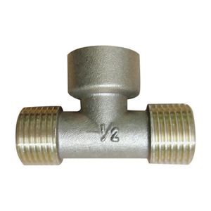 ข้อต่อเกลียวในและเกลียวนอกขนาด 1/2 "-2" นิ้ว NPT BSP ข้อต่อท่อทองเหลืองสีเหลืองสำหรับระบบน้ำประปา - Product Image 5