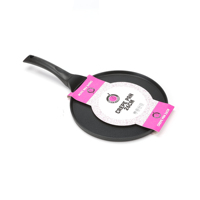 Poêle à frire électrique en aluminium antiadhésive, mini, portable, durable, résistante à la chaleur, 26 cm, capacité 1-2 L, compatible induction, économie d'énergie