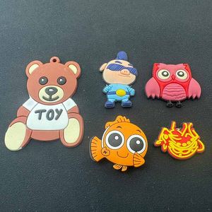 Customized Rubber 3d Brand Logo Label Pvc Patch High Quality Silicon Garment Labels for Shoes Bags Accessories - Product Image 2