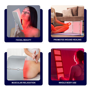 Panel Terapi Cahaya Merah 660nm 850nm, Panel Terapi Cahaya Inframerah LED untuk Seluruh Tubuh dan Kulit Wajah - Product Image 4
