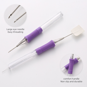 JP buena calidad herramienta <span class=keywords><strong>de</strong></span> <span class=keywords><strong>punto</strong></span> <span class=keywords><strong>de</strong></span> <span class=keywords><strong>cruz</strong></span> hecha a mano Diy Punch Prod aguja herramienta <span class=keywords><strong>de</strong></span> <span class=keywords><strong>punto</strong></span> bordado punzón aguja - Product Image 2