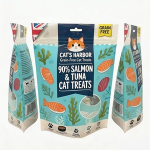 Sacs d'emballage <span class=keywords><strong>pour</strong></span> aliments <span class=keywords><strong>pour</strong></span> animaux <span class=keywords><strong>de</strong></span> compagnie <span class=keywords><strong>en</strong></span> plastique refermables, imprimés avec logo personnalisé, recyclables, <span class=keywords><strong>pour</strong></span> aliments <span class=keywords><strong>pour</strong></span> chats, 1 kg, 3 kg, 5 kg, 10 kg - Product Image 4