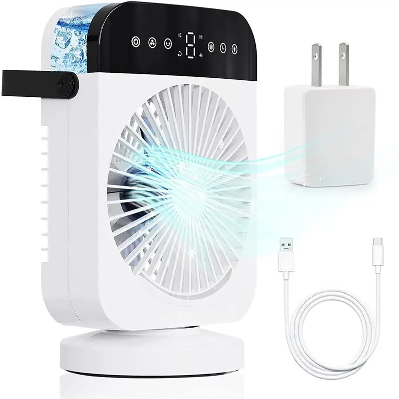 Evaporative Air Cooler Portable Air Conditioning Tower Fan/AC Cool Humidification, 8 Hours Timing, Suitable for Room Home Office