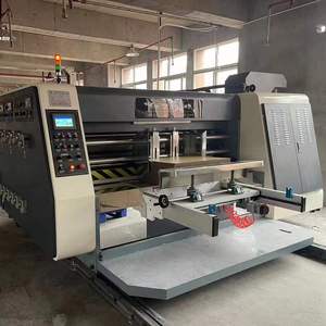 Piccola macchina automatica per la produzione di cartone espresso Taobao scanalatura e attrezzatura per la stampa a inchiostro nuova condizione - Product Image 2