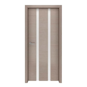 Puerta interior de madera de último diseño, puerta de habitación, decoración de apartamento, puerta Interior insonorizada con ventana de vidrio - Product Image 2