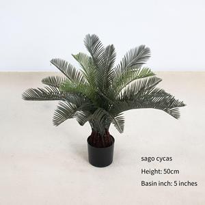 ต้นสาคูจีนต้นปาล์มบอนไซไซประดิษฐ์ต้นสาคูกระถางปลูกต้นไม้ประดิษฐ์คุณภาพสูง - Product Image 2