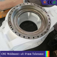 Pièces de structure métallique usinées sur mesure par CNC, fabrication par soudage de précision, composants métalliques industriels, service OEM