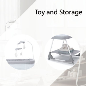 Cuna Mecedora Plegable para Bebé, Columpio para Dormitorio, Precio de Fábrica - Product Image 4