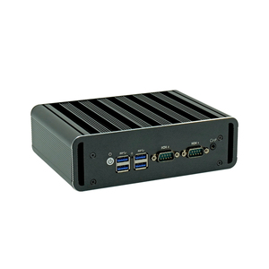 Công nghiệp PC <span class=keywords><strong>Intel</strong></span> 8th Gen i5 <span class=keywords><strong>i3</strong></span> Win 11 không quạt kép lans 6 USB không quạt hộp PC hai hiển thị hai Com giá rẻ giá Mini PC - Product Image 1