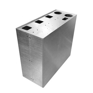 Plaque en acier inoxydable 304, découpe laser, pliage de tôles, soudage, traitement, châssis de contrôle industriel sur mesure - Product Image 5