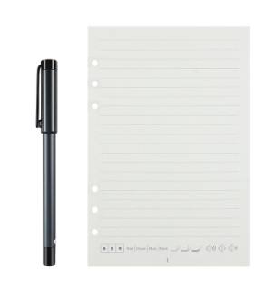 Pluma elegante, cojín del sensor