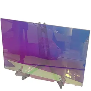 Wholesale Price Iridescent Acrylic Sheet Cut to Size Custom Made Rainbow Color Plastic Board