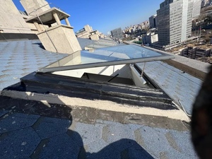 住宅用窓 アルミ窓とドア 大型スライド式天窓 防弾ガラス アルミ製オーニング 二重ガラス屋根 - Product Image 4