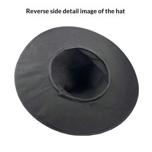SOLPOP Accesorios de Disfraces de Halloween, Sombrero Negro de Mago Mágico con <span class=keywords><strong>Plumas</strong></span> y Terciopelo para Cosplay, Fiesta de Brujas - Product Image 4